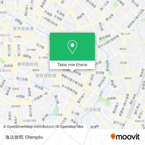 逸达旅馆 map