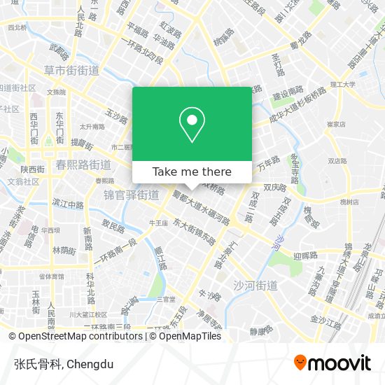 张氏骨科 map