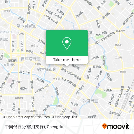 中国银行(水碾河支行) map