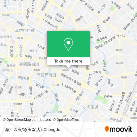 海江园火锅(玉双店) map