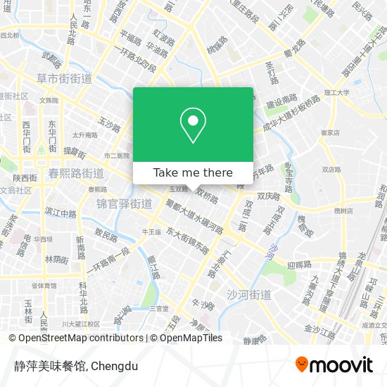静萍美味餐馆 map