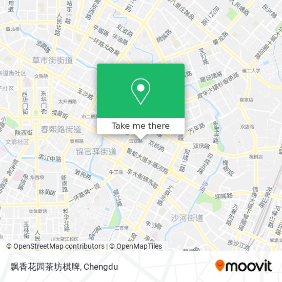 飘香花园茶坊棋牌 map