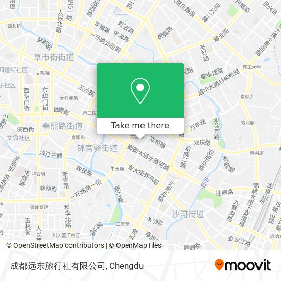 成都远东旅行社有限公司 map
