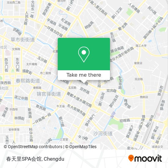 春天里SPA会馆 map