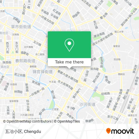 五冶小区 map