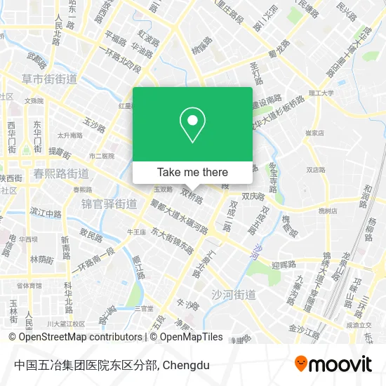 中国五冶集团医院东区分部 map