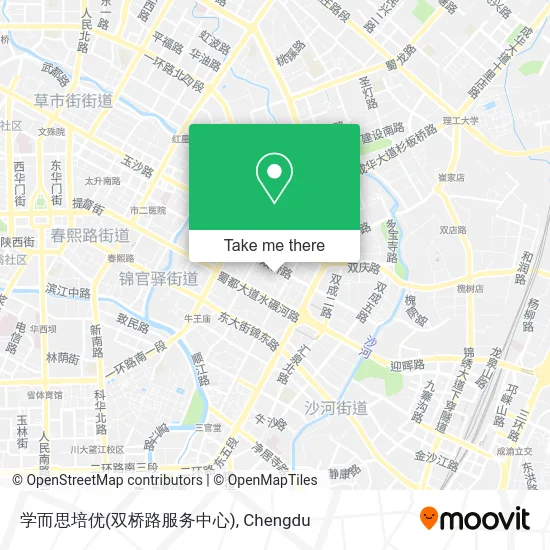学而思培优(双桥路服务中心) map