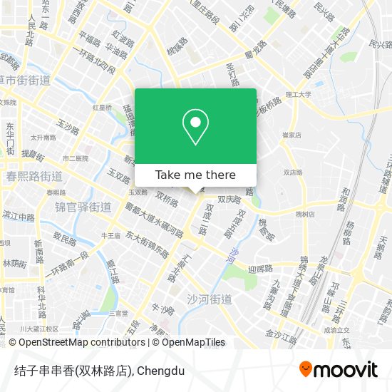 结子串串香(双林路店) map