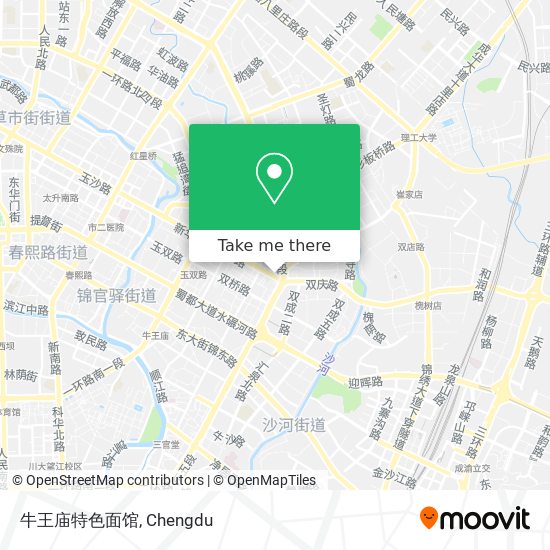 牛王庙特色面馆 map