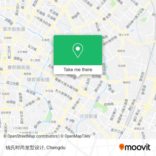 钱氏时尚发型设计 map