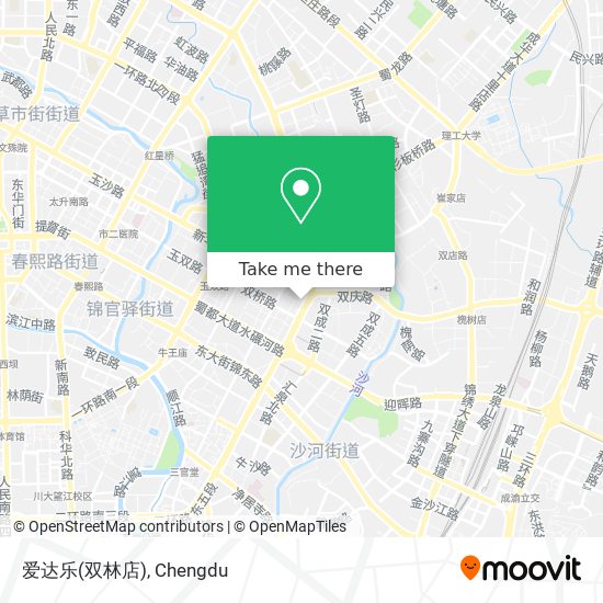 爱达乐(双林店) map