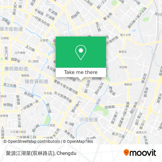 聚源江湖菜(双林路店) map