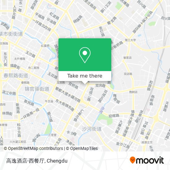 高逸酒店-西餐厅 map