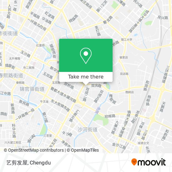 艺剪发屋 map