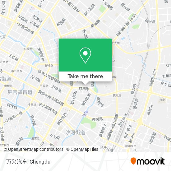 万兴汽车 map
