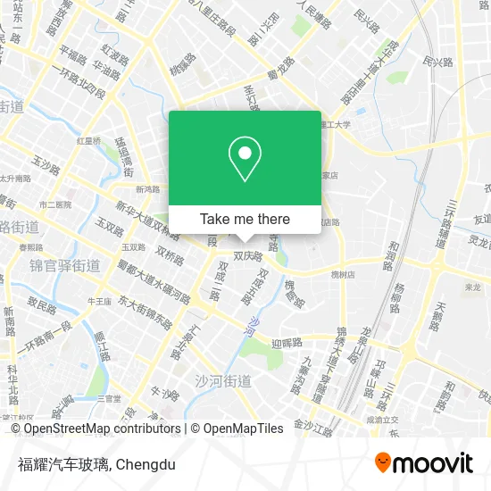 福耀汽车玻璃 map