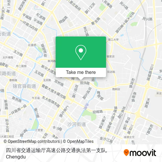 四川省交通运输厅高速公路交通执法第一支队 map