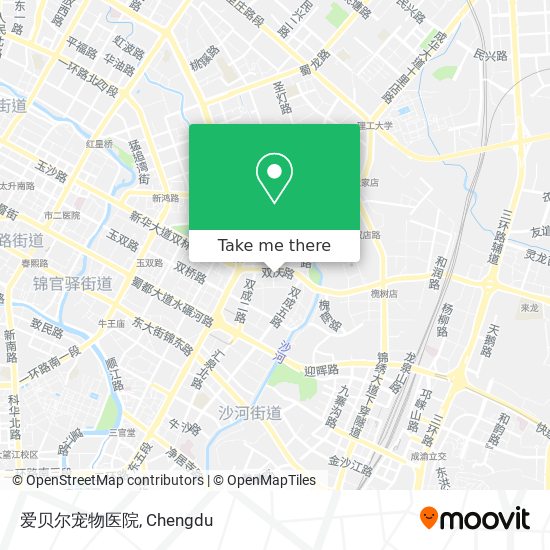 爱贝尔宠物医院 map