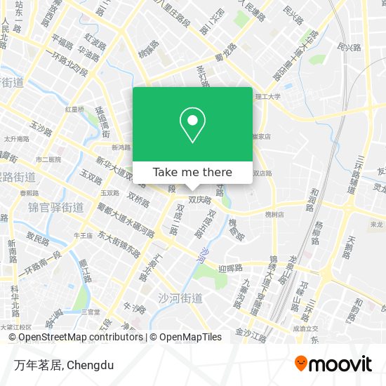 万年茗居 map