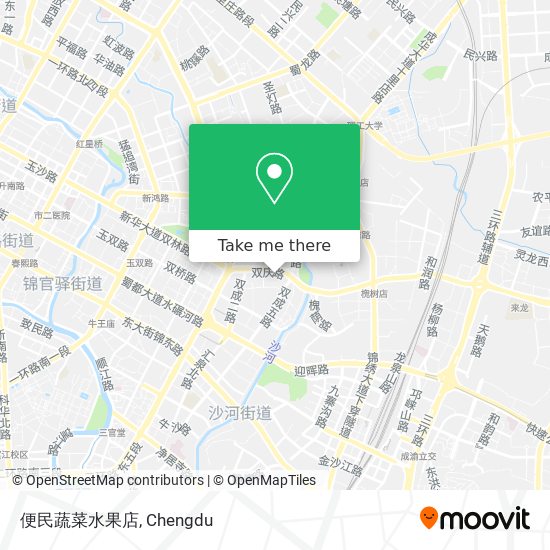 便民蔬菜水果店 map