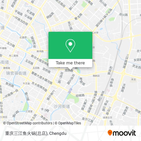 重庆三江鱼火锅(总店) map