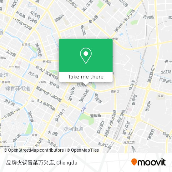 品牌火锅冒菜万兴店 map