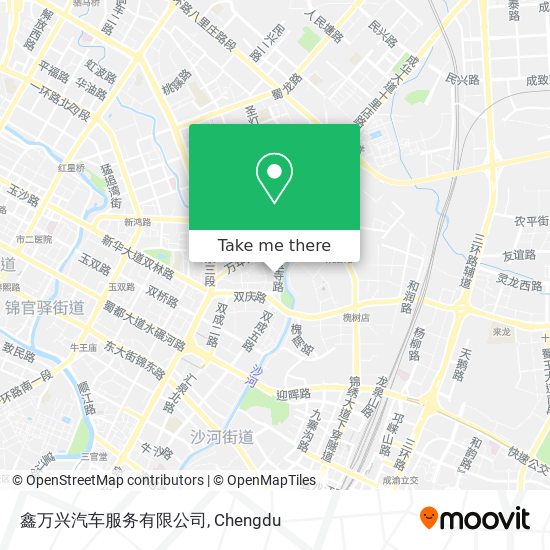 鑫万兴汽车服务有限公司 map