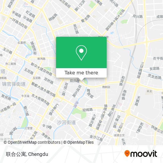 联合公寓 map