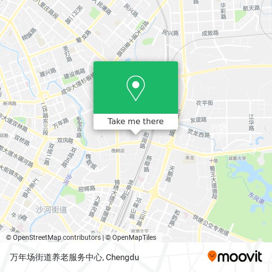 万年场街道养老服务中心 map