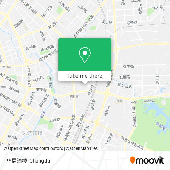 华晨酒楼 map