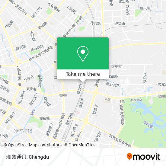 潮鑫通讯 map