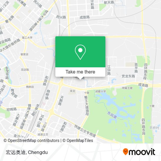 宏远奥迪 map