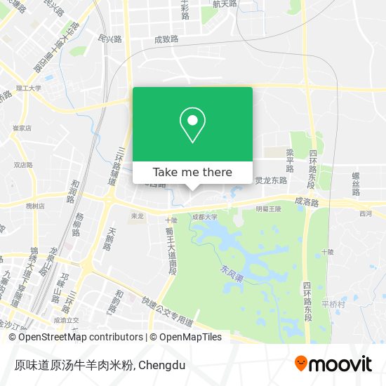 原味道原汤牛羊肉米粉 map