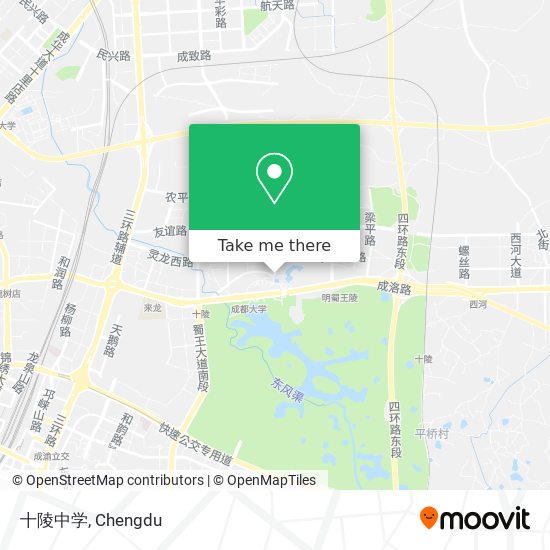 十陵中学 map