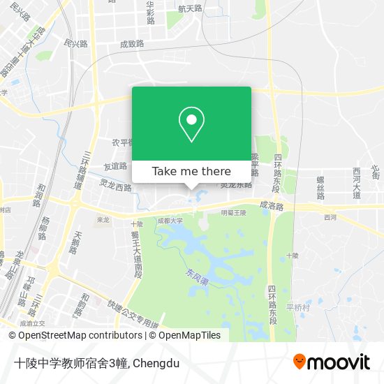十陵中学教师宿舍3幢 map