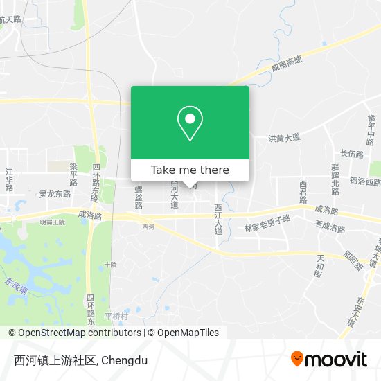 西河镇上游社区 map