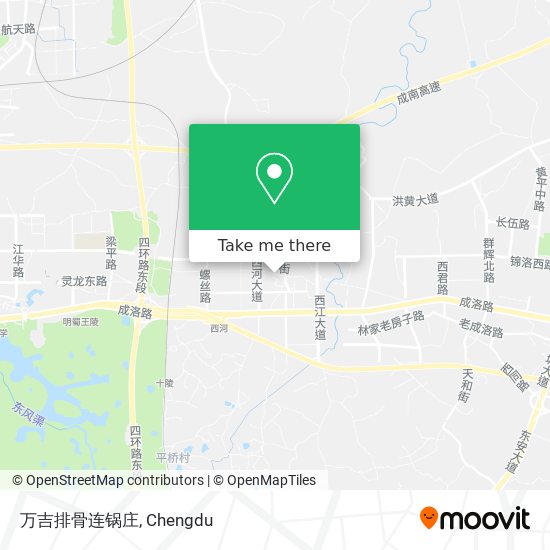 万吉排骨连锅庄 map