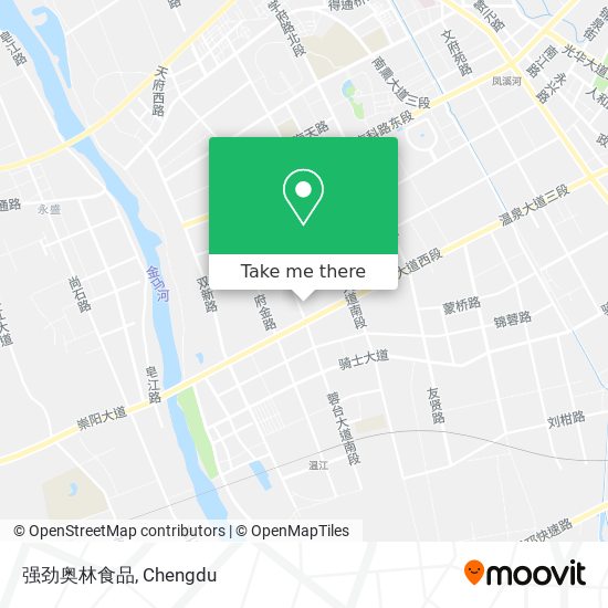 强劲奥林食品 map