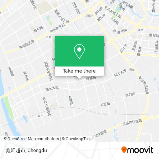 鑫旺超市 map