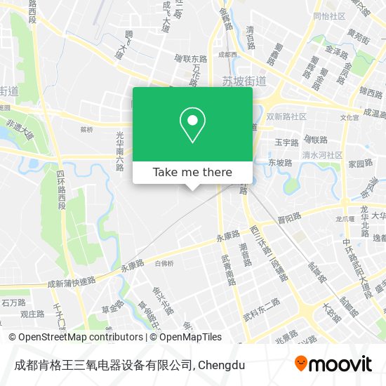 成都肯格王三氧电器设备有限公司 map