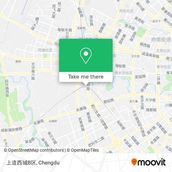 上道西城B区 map
