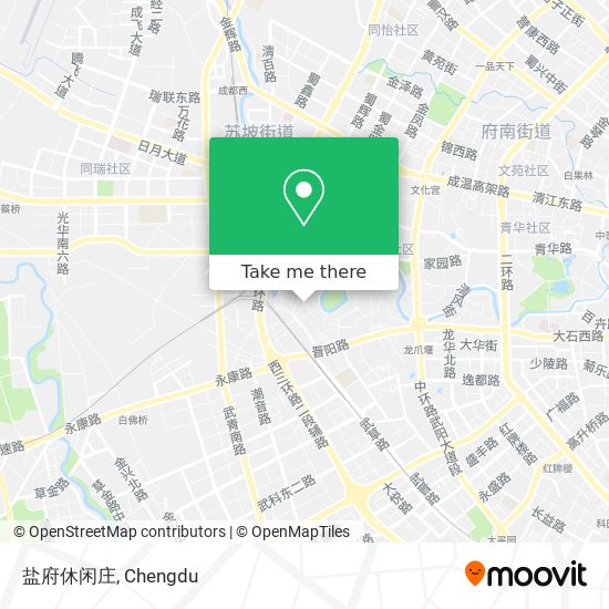 盐府休闲庄 map