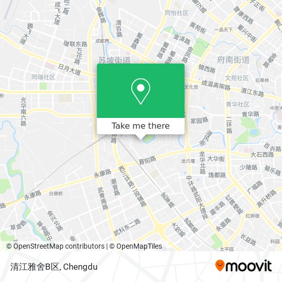 清江雅舍B区 map