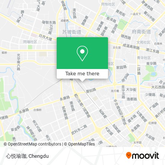 心悦瑜珈 map