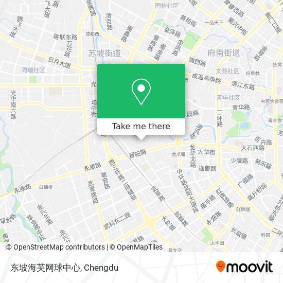 东坡海芙网球中心 map
