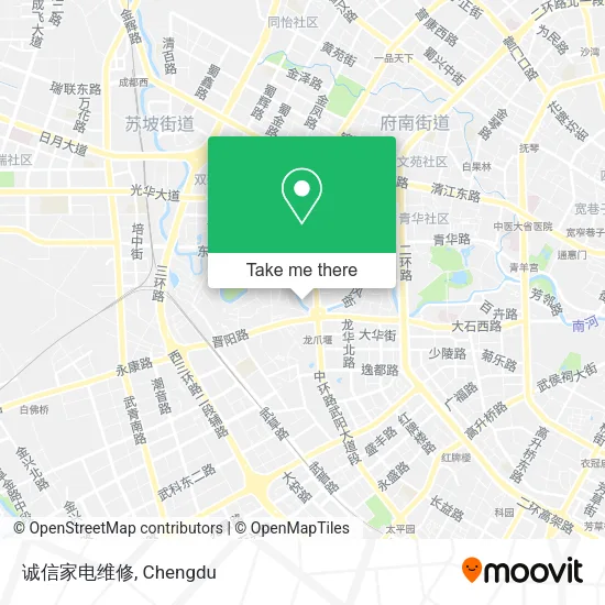 诚信家电维修 map