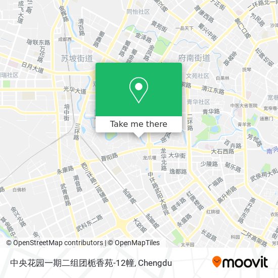 中央花园一期二组团栀香苑-12幢 map