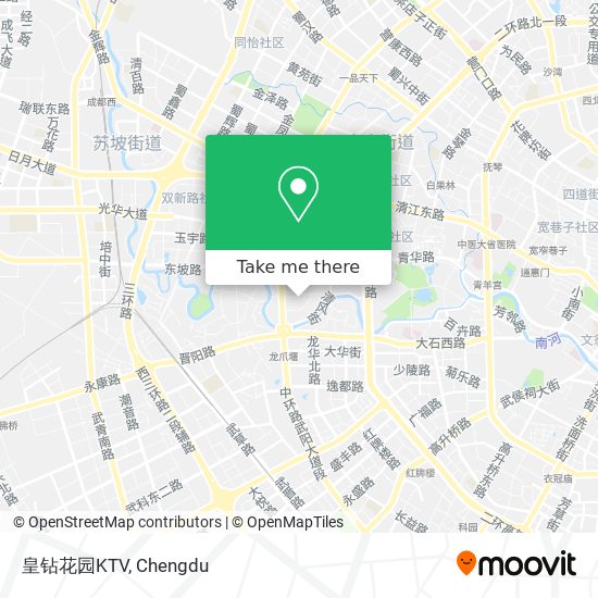 皇钻花园KTV map