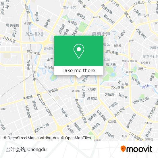 金叶会馆 map
