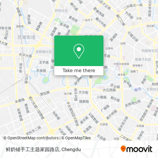 鲜奶铺手工主题家园路店 map